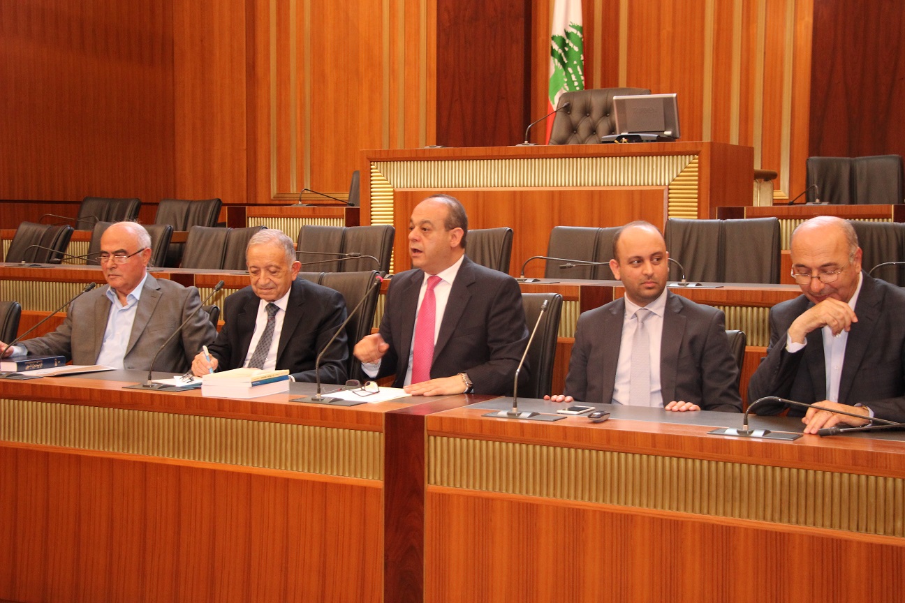 Lebanese Parliament, April 22, 2016